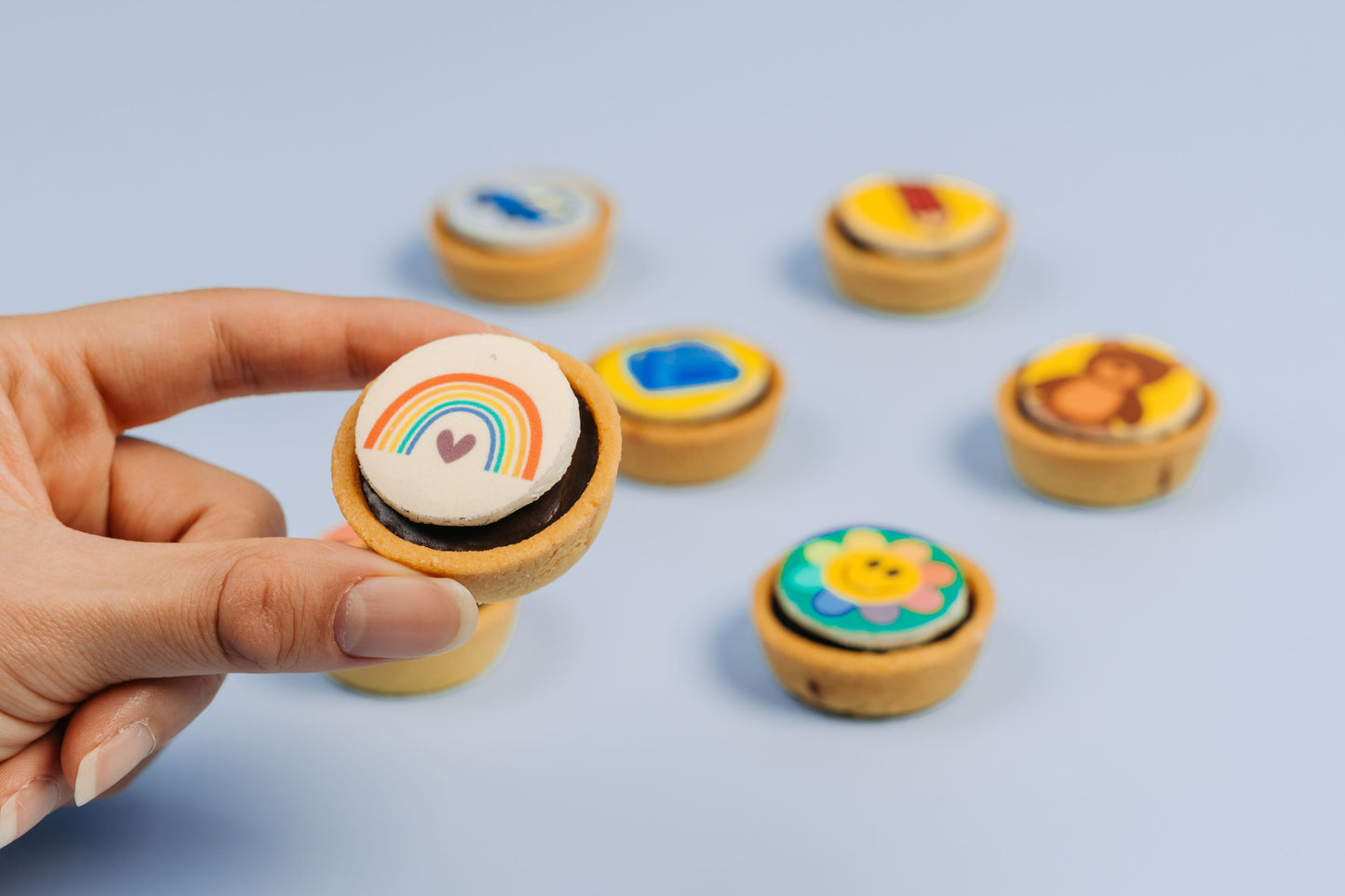 Children's Day Theme Mini Chocolate Tarts (25pcs)