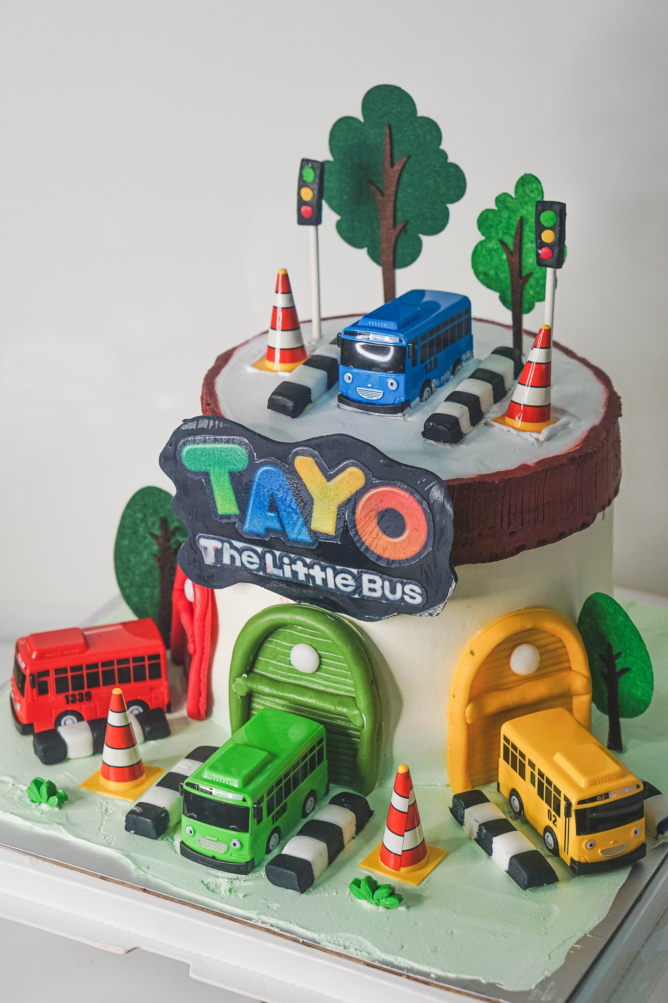 Tayo Bus Cake