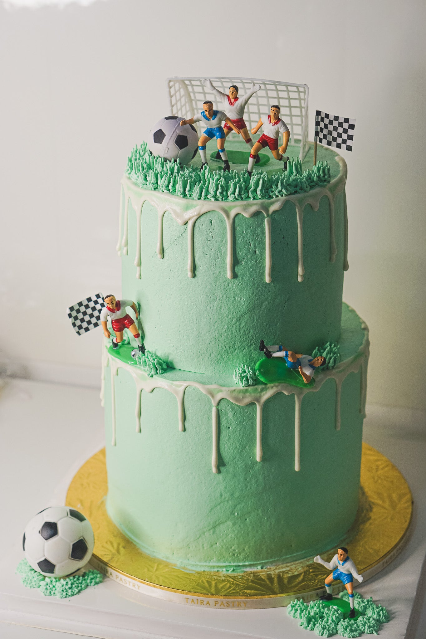 Soccer Theme Cake