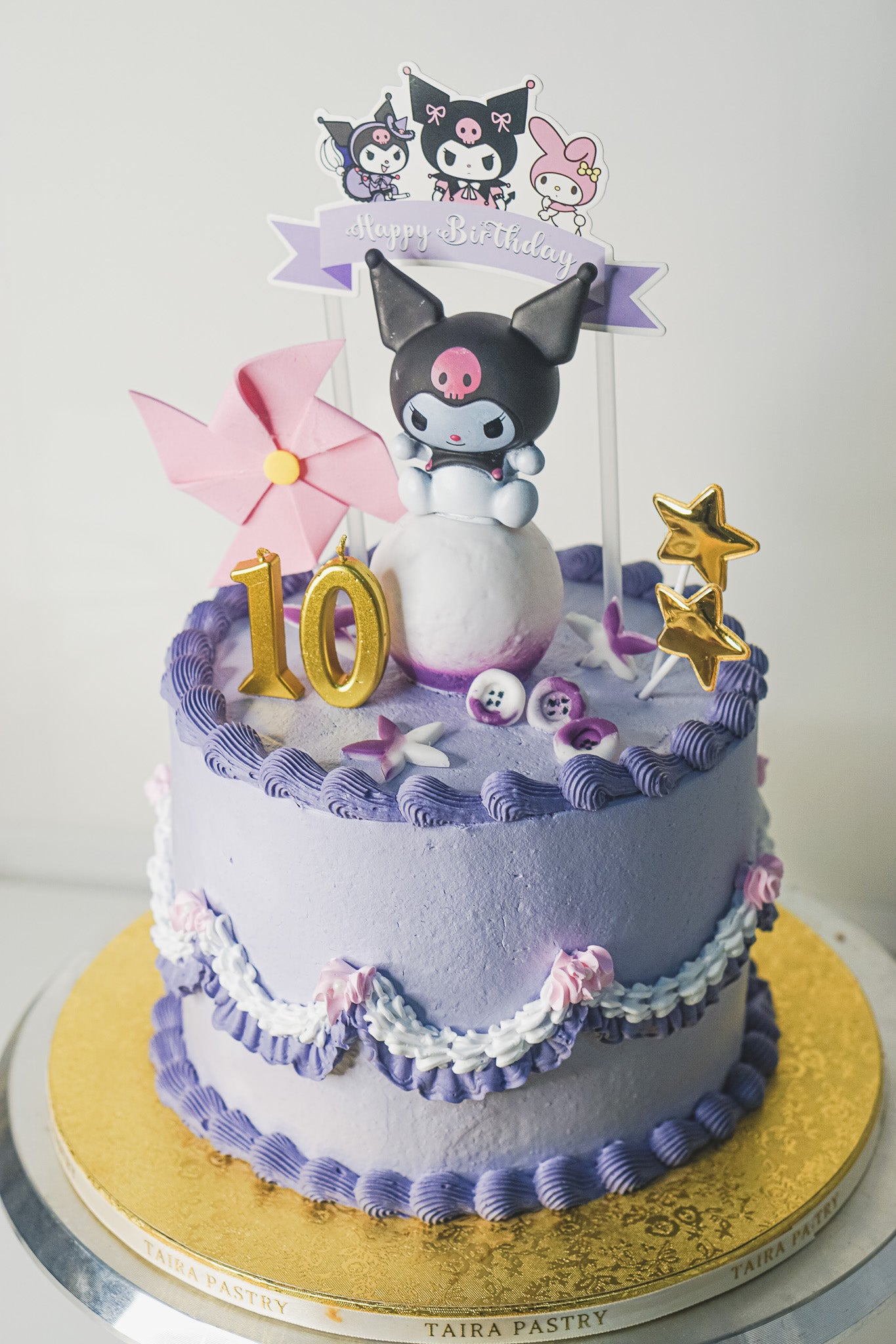 Vintage Kuromi Cake