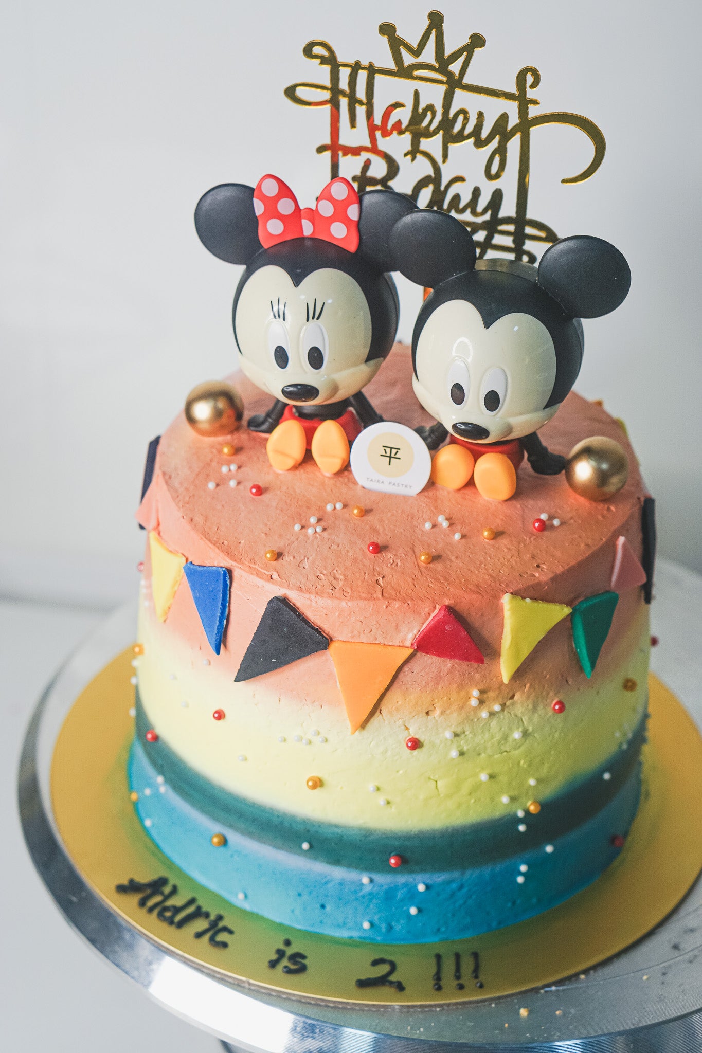 Mickey & Minnie Cake