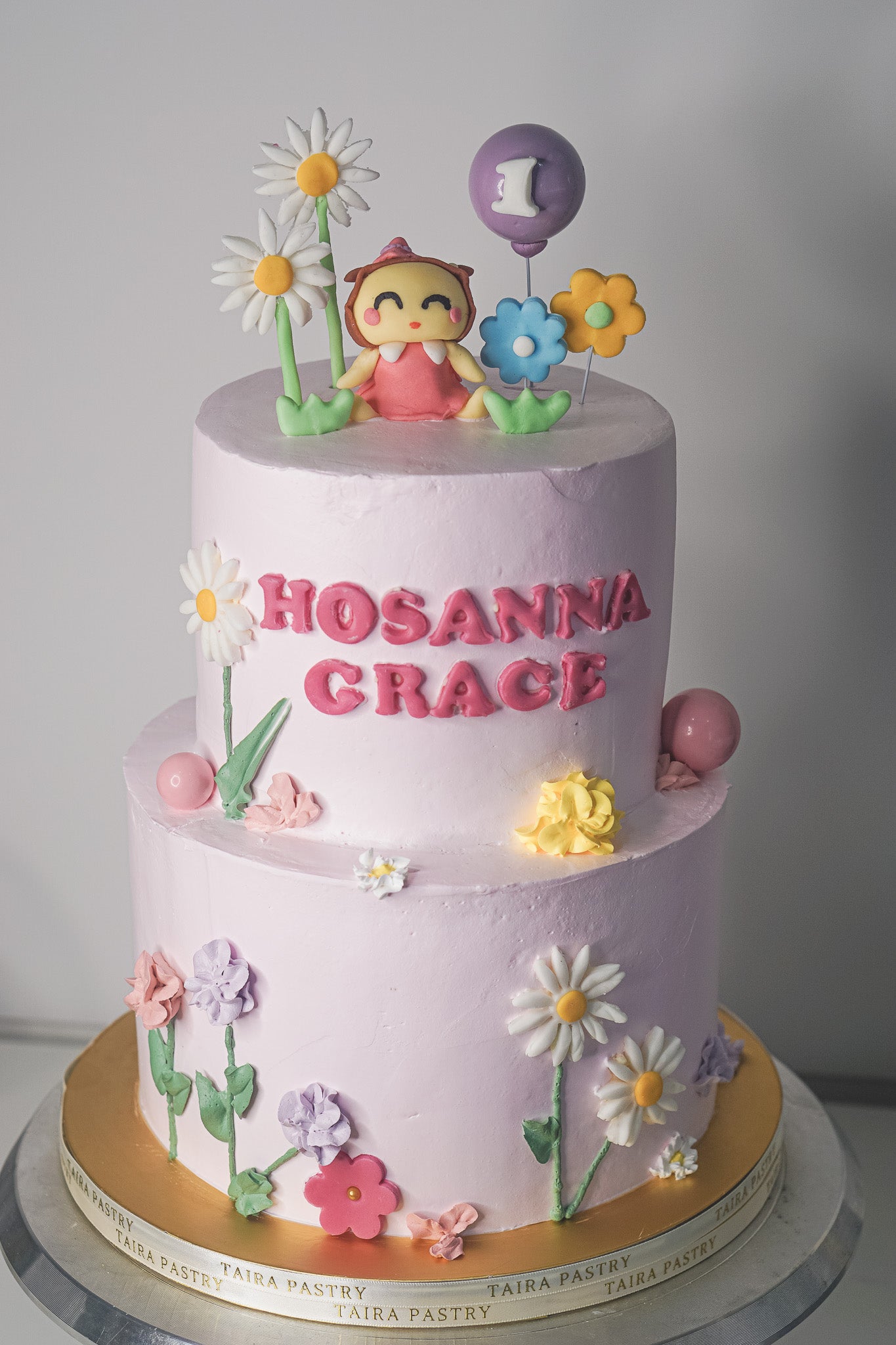 Garden Little Girl Cake