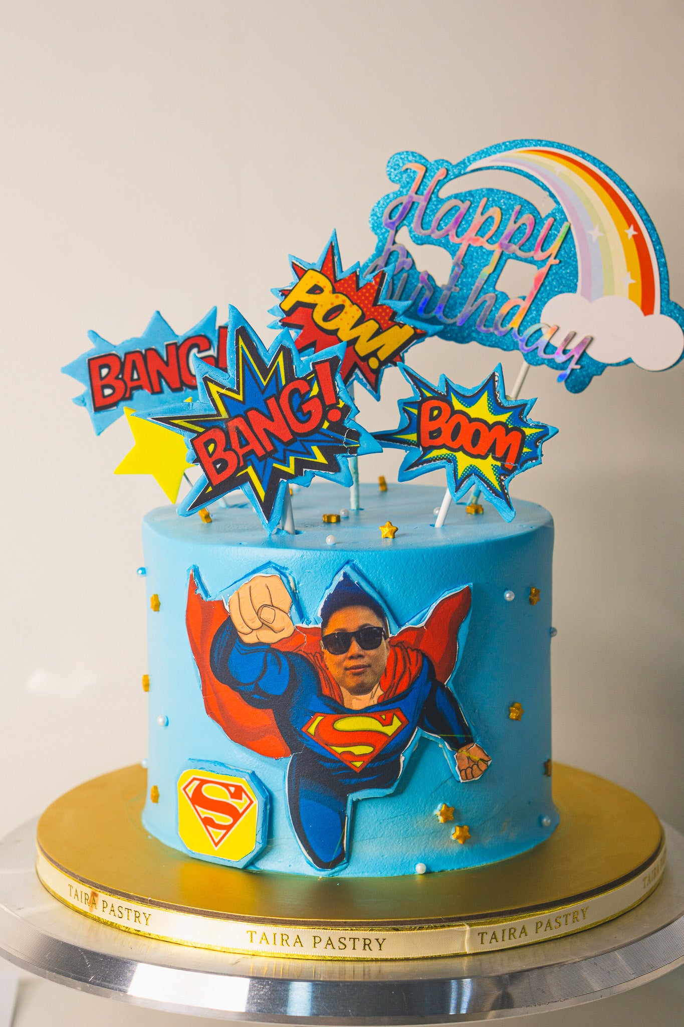 Superman Cake