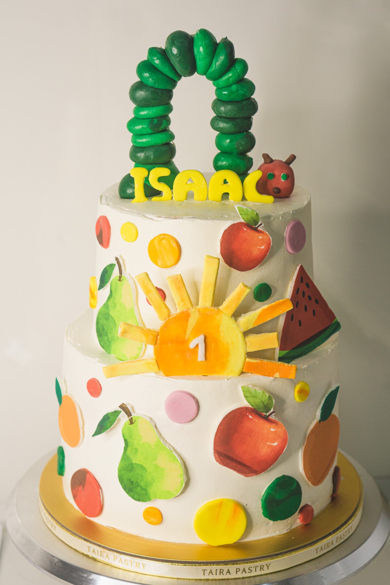 Hungry Caterpillar Cake