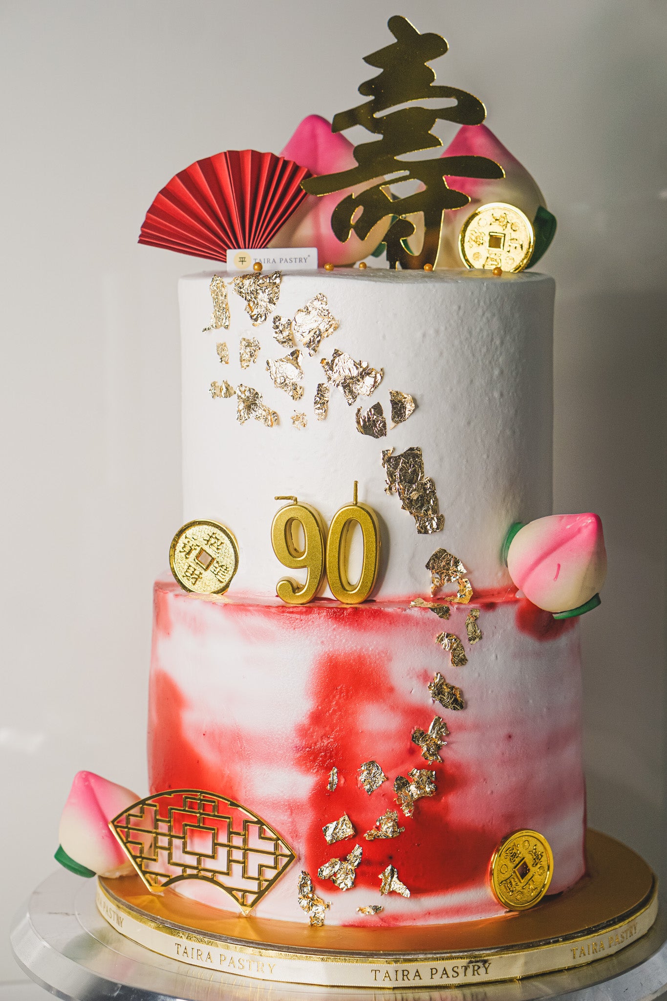 Marble Longevity Cake