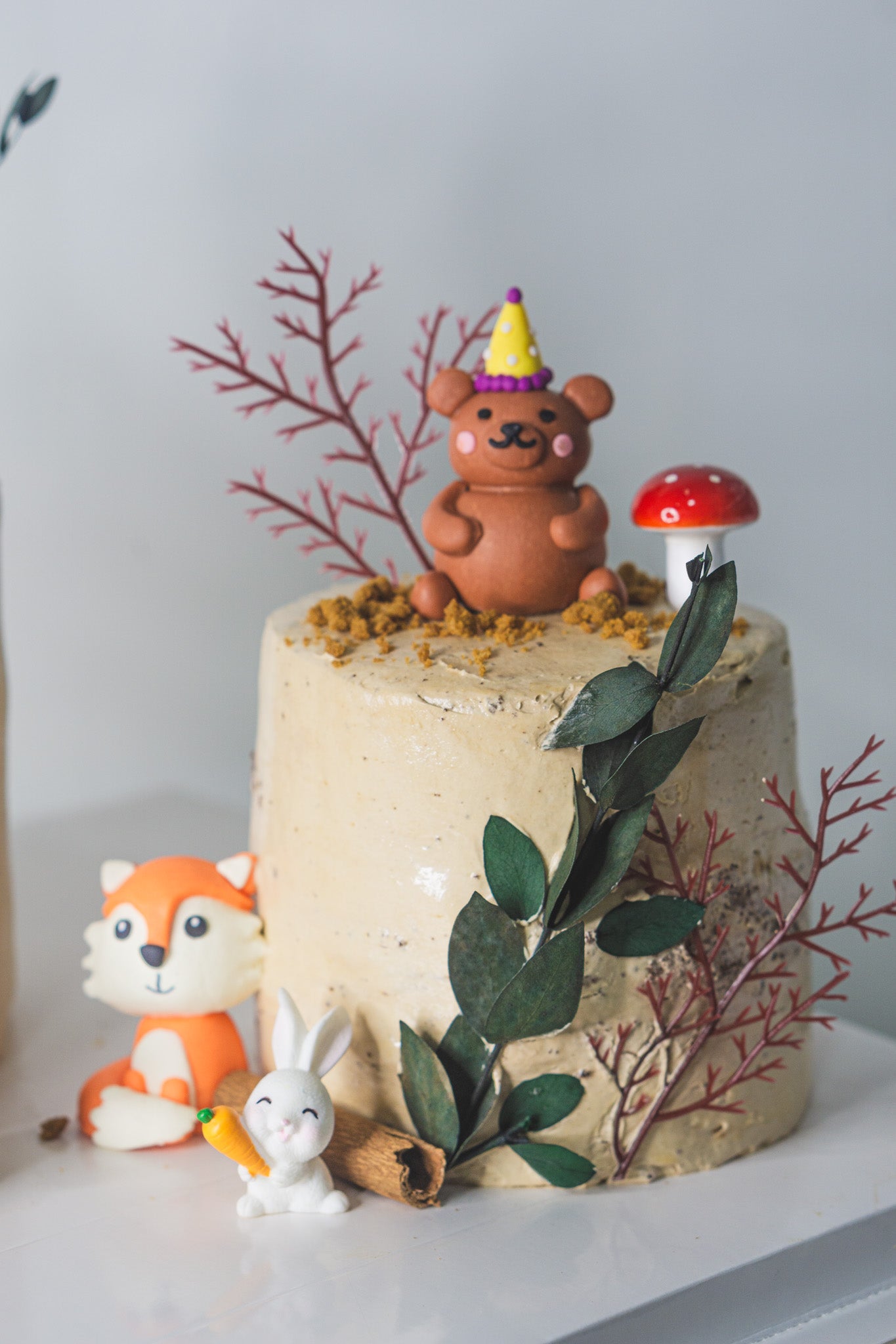Woodland Animals Cake