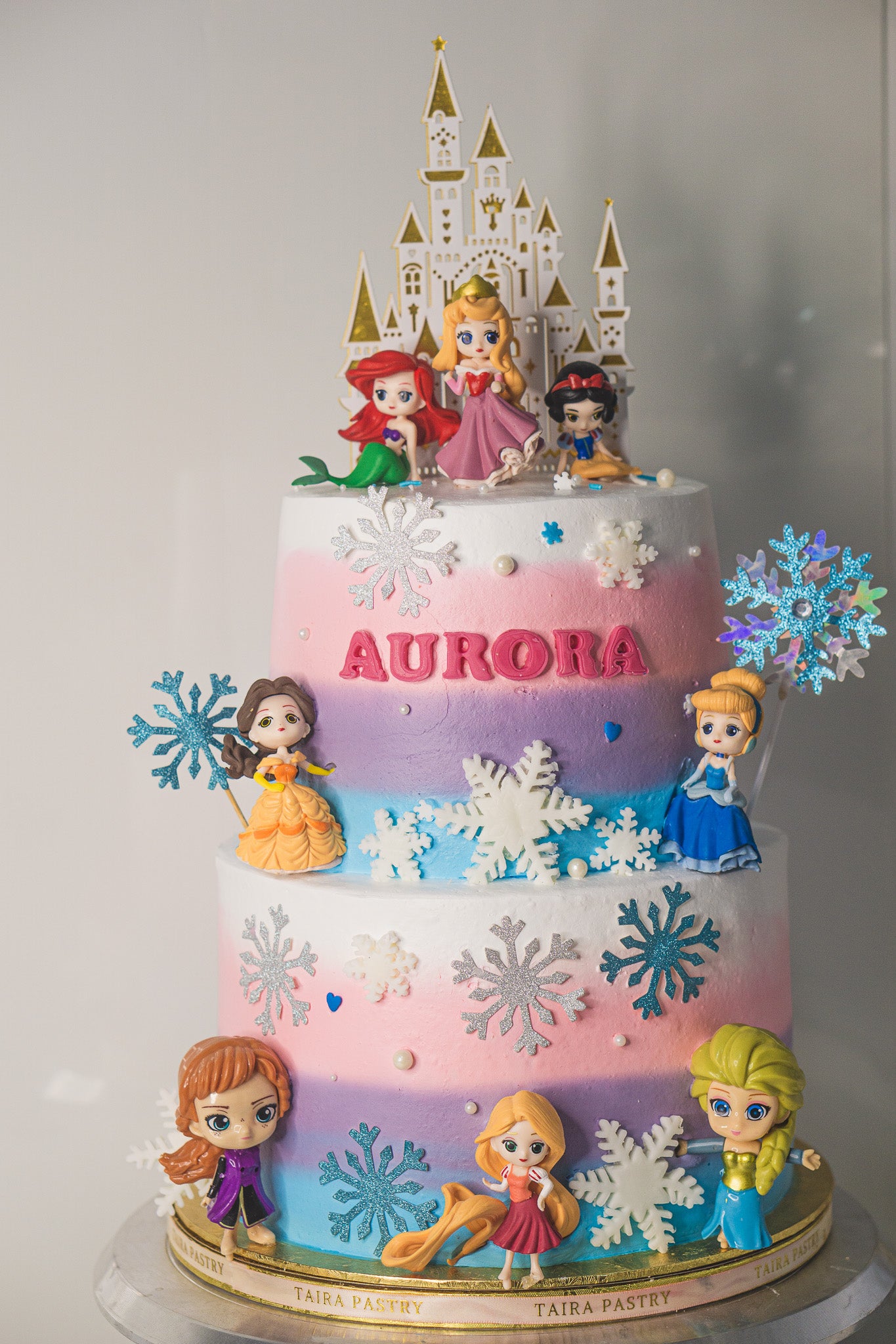 Frozen & Princess Cake