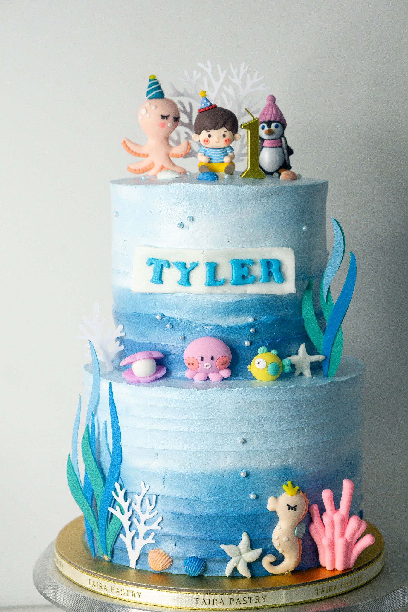Ocean Marine Life Cake