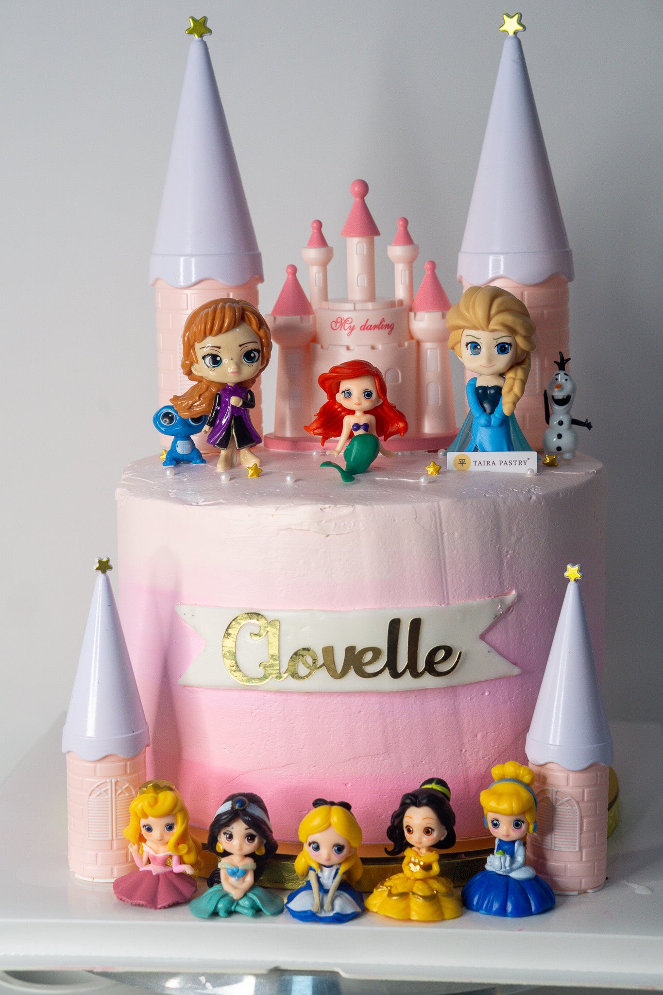 Princess Castle Cake
