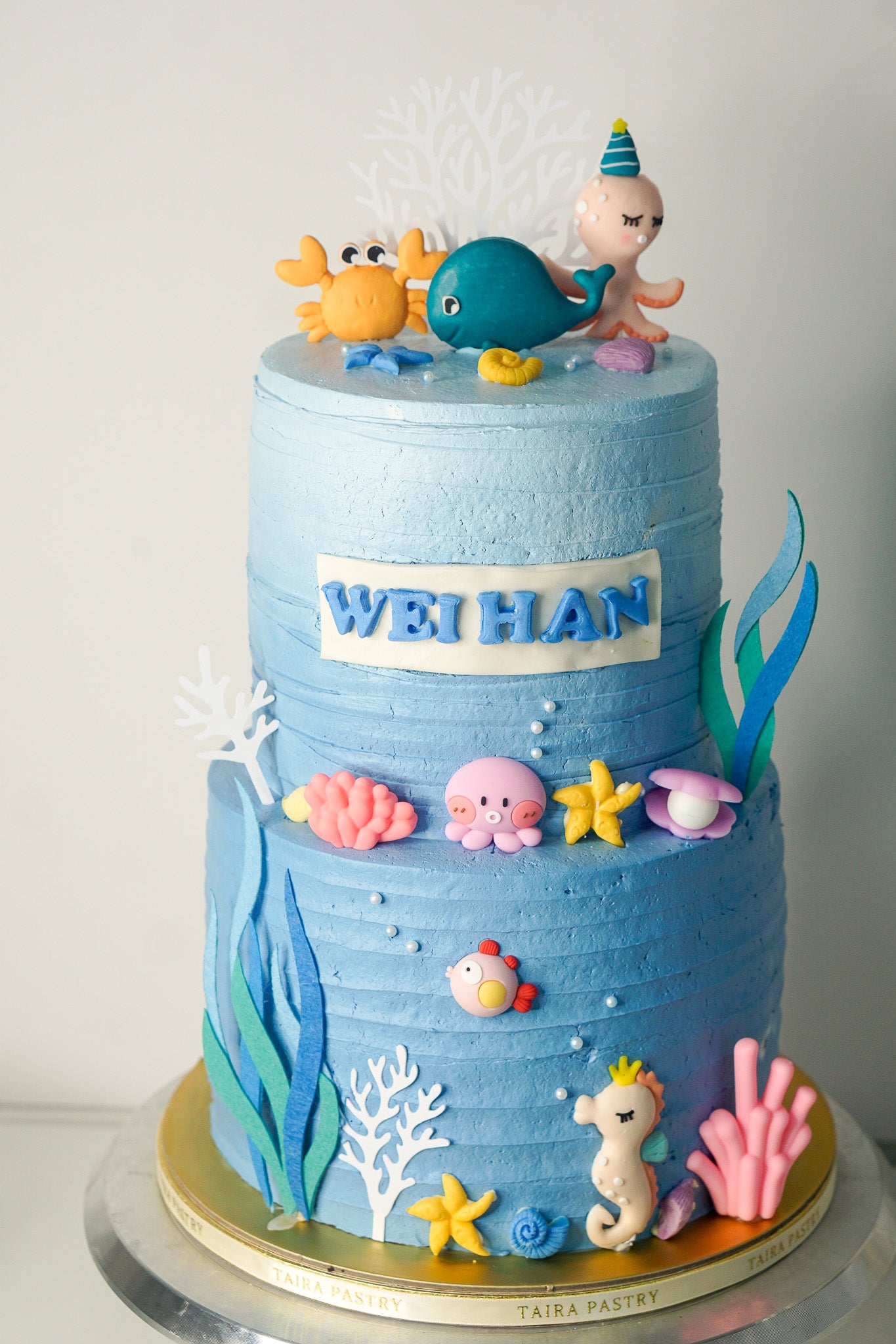 Ocean Marine Life Cake