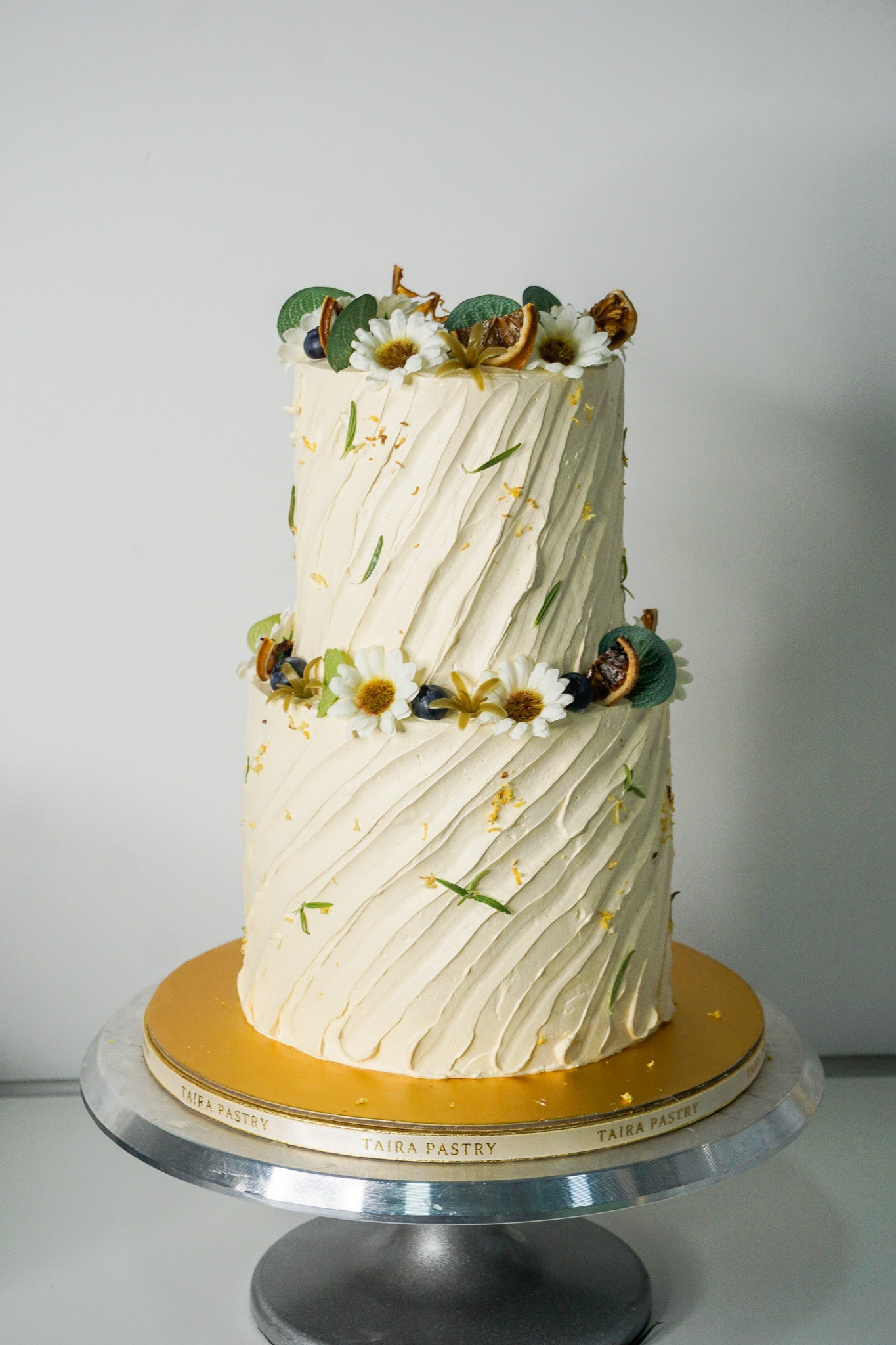 Rustic Floral Cake