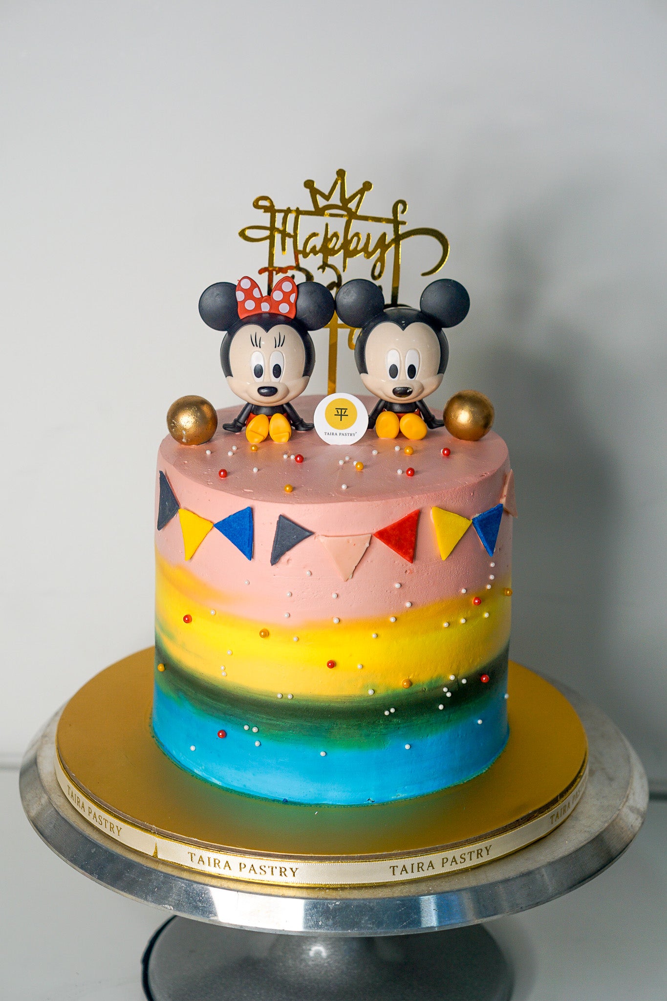 Mickey & Minnie Cake