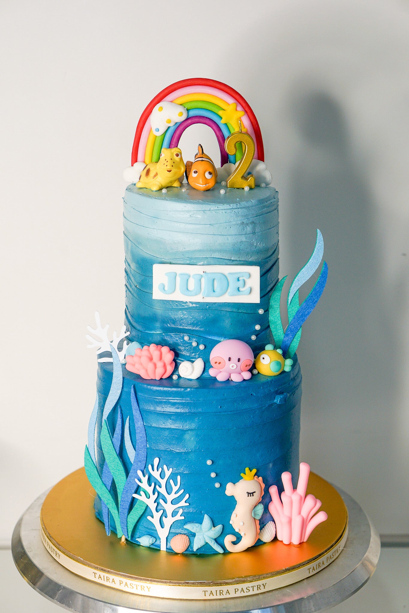 Ocean Marine Life Cake