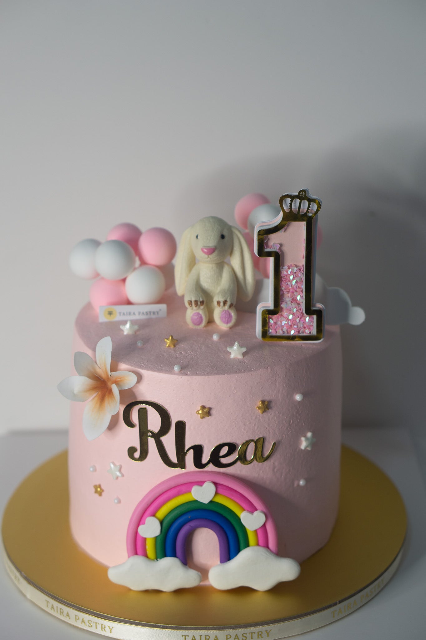 Bunny Rainbow Cake