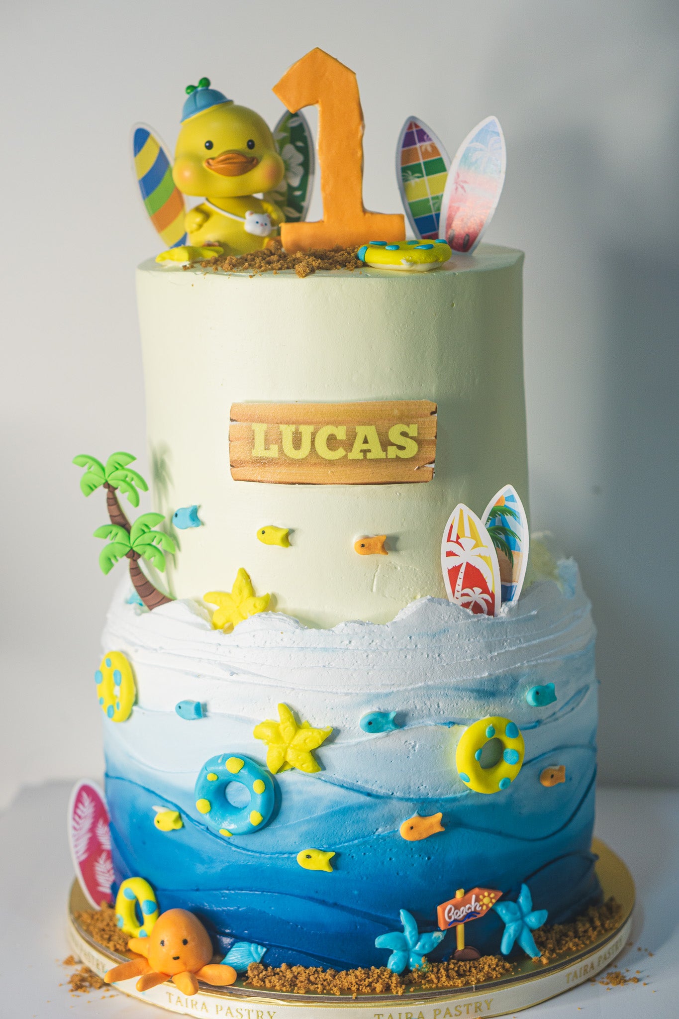 Beach Theme Cake