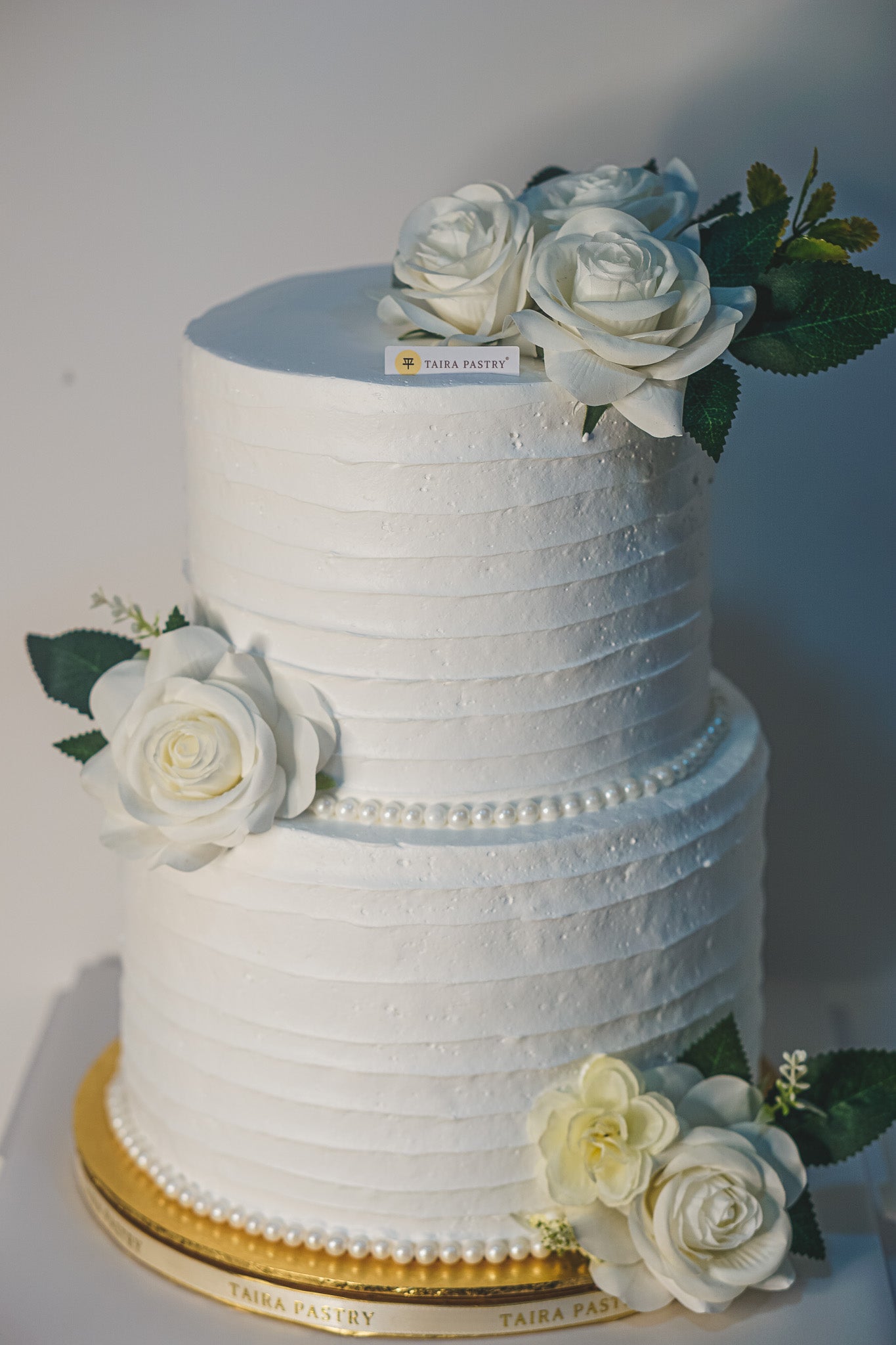 Spiral Floral Cake
