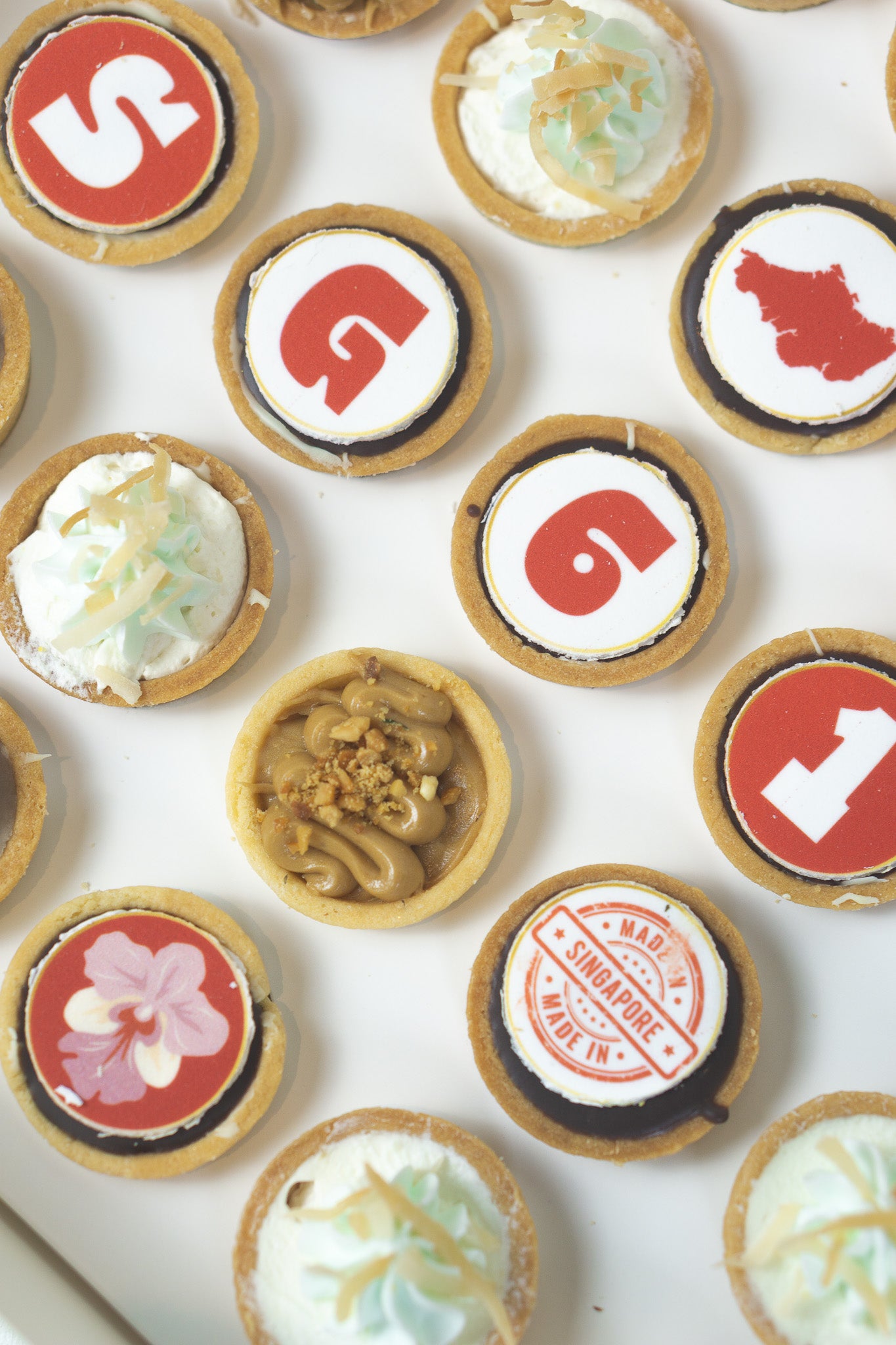 National Day Theme Mini Tarts (25pcs)