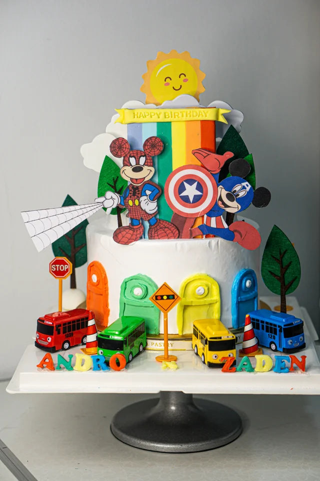 Tayo Bus Cake