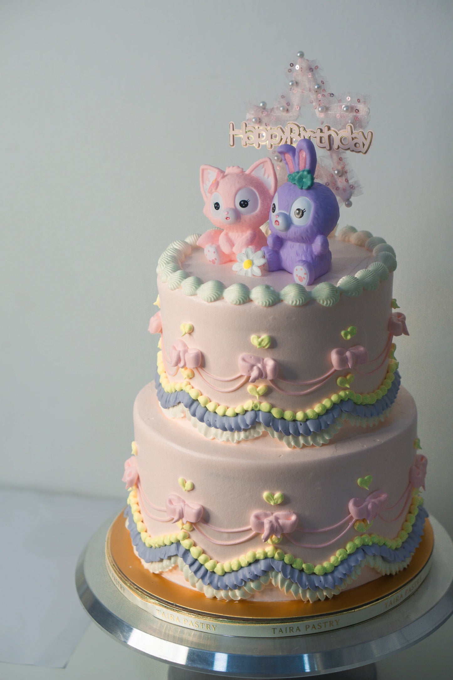 Lina Bell & Stella Lou Vintage Cake