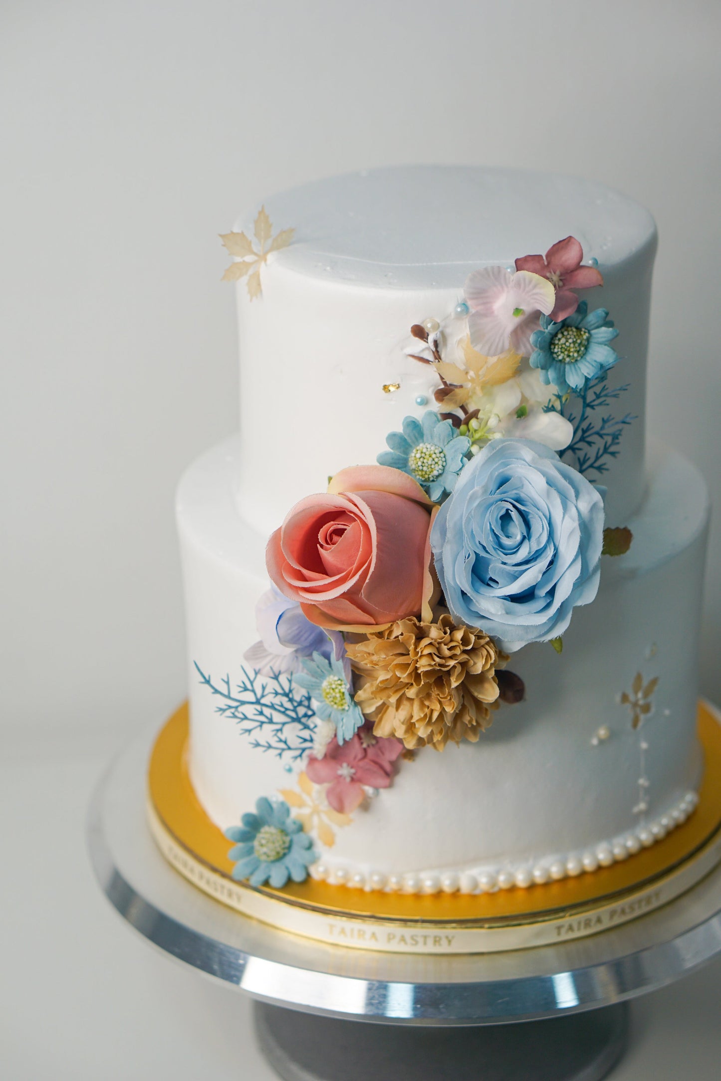 Artsy Floral Cake