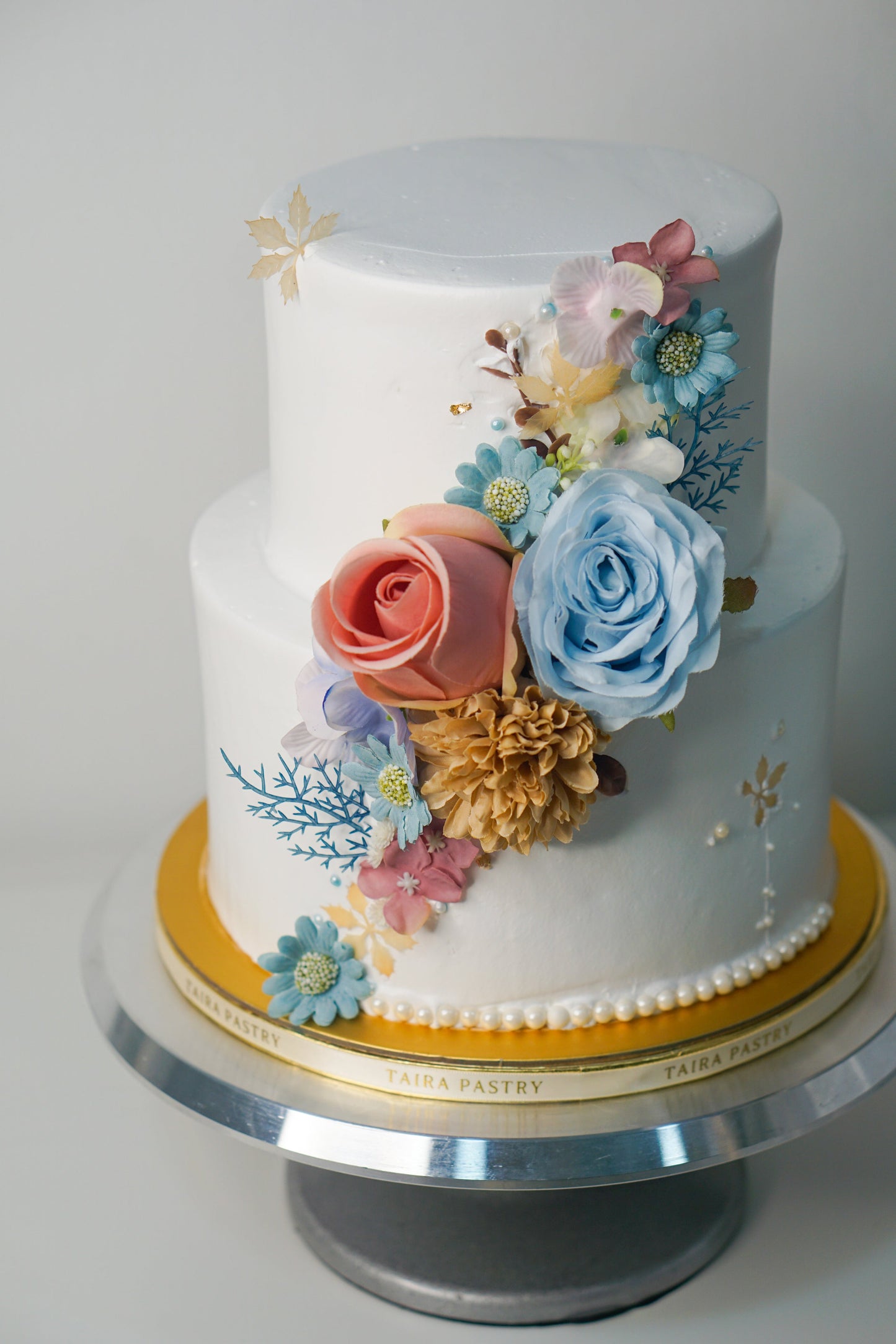 Artsy Floral Cake