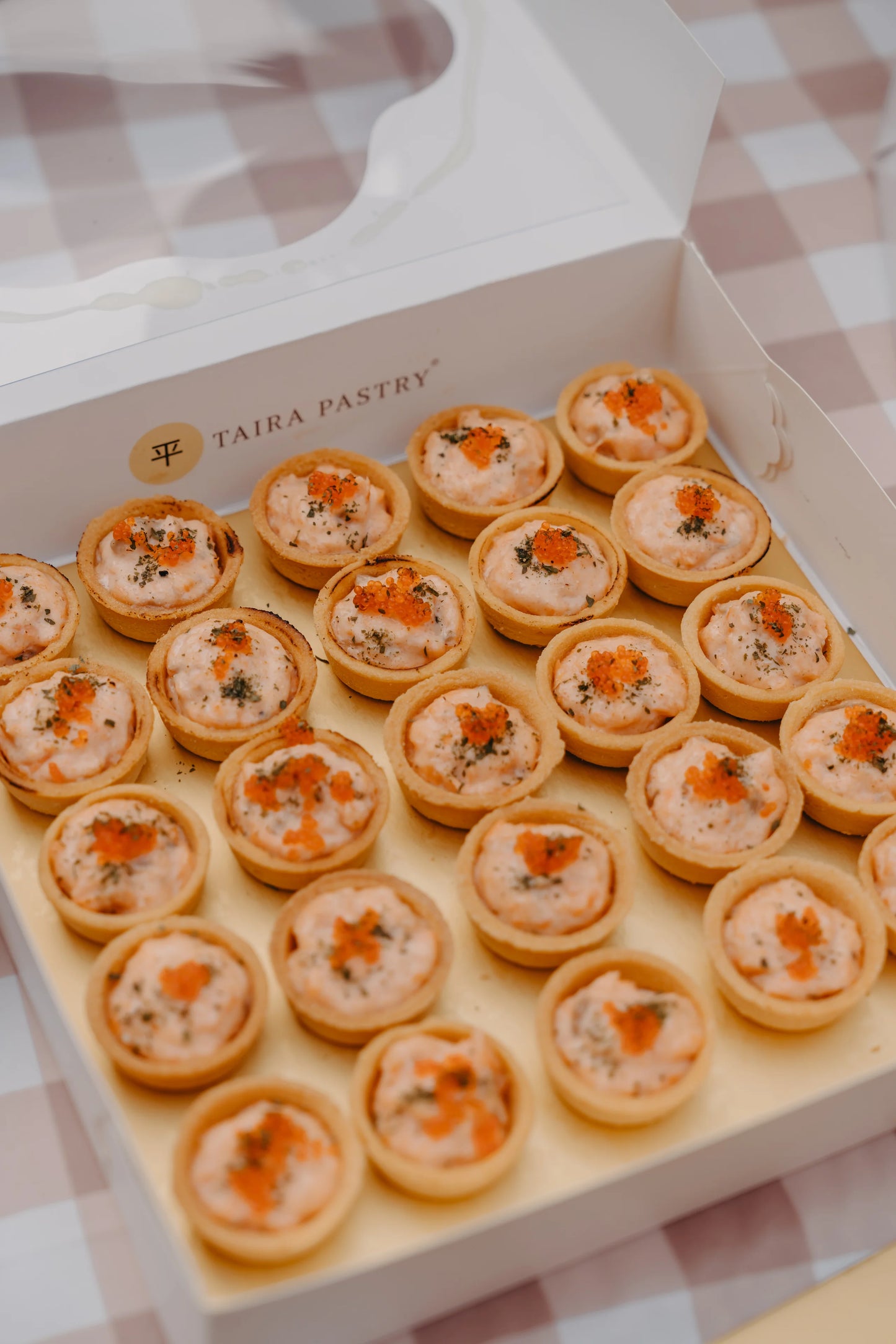 Mini Mentaiko Salmon Tart (25pcs)
