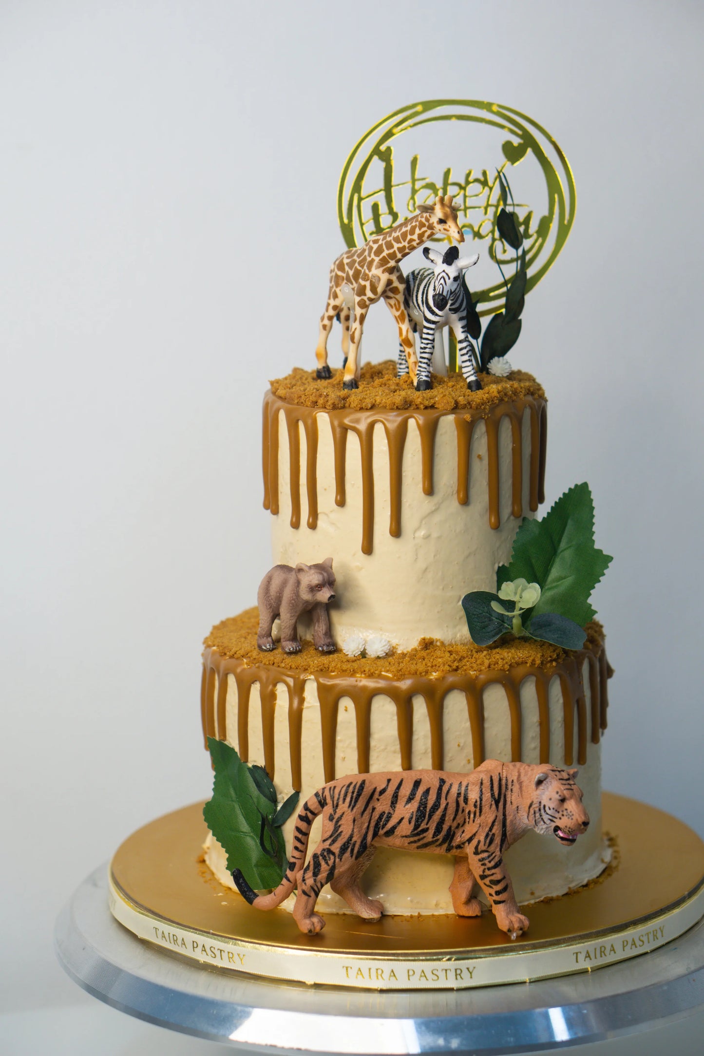 Rustic Safari Cake
