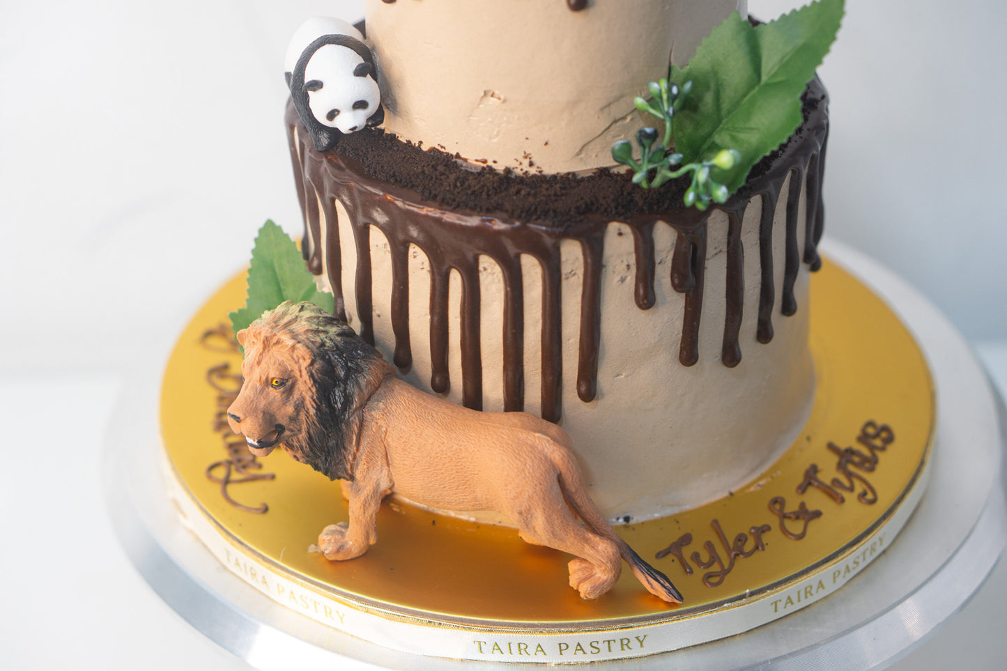 Rustic Safari Cake
