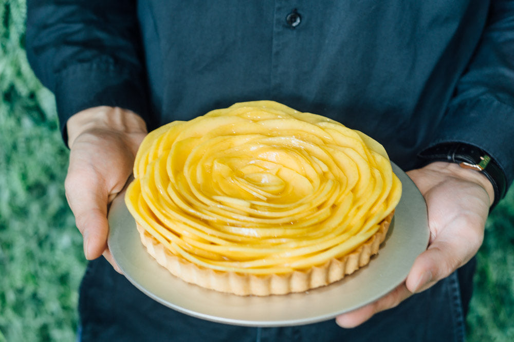 Mango Flower Tart