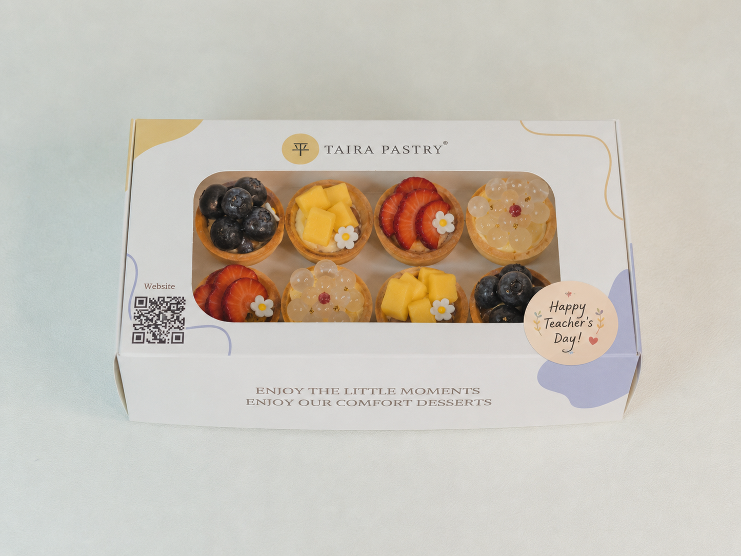 Teacher's Day Special Box of 8 Mini Tarts