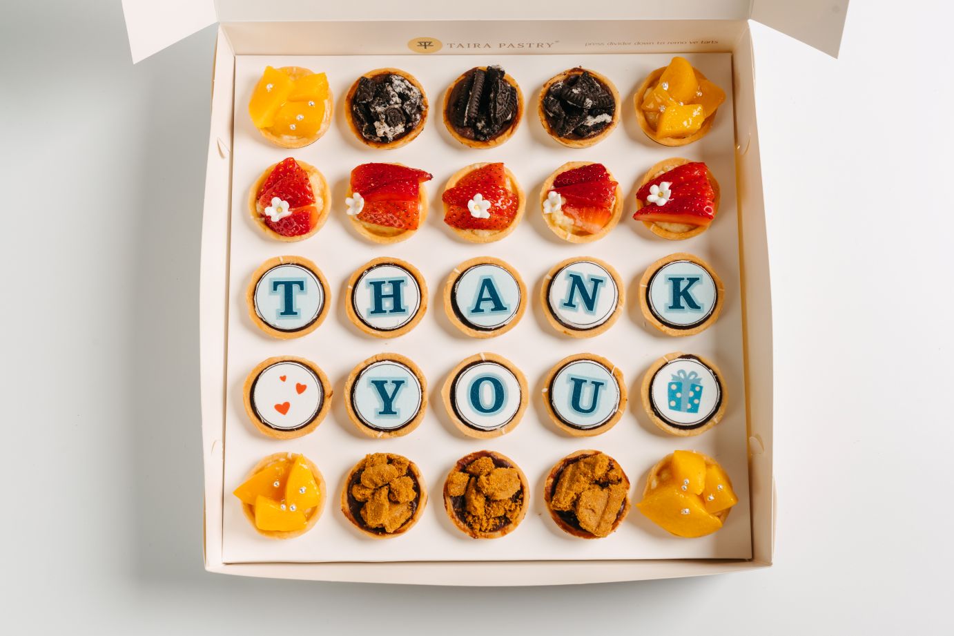 Greetings Mini Tarts (25pcs)
