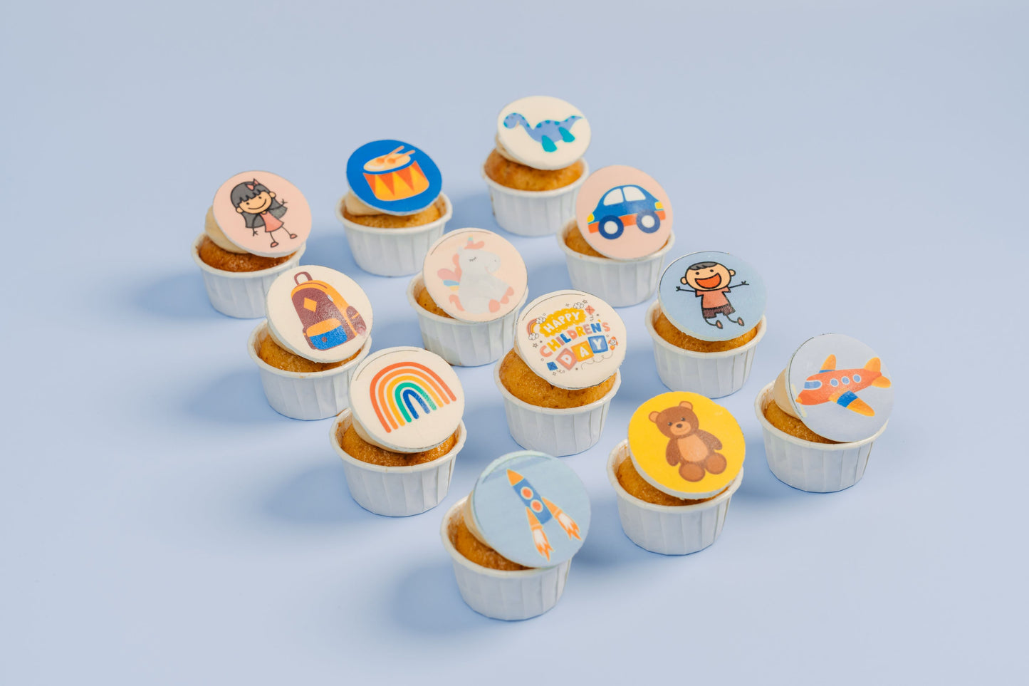 Theme Mini Cupcakes (Box of 12)