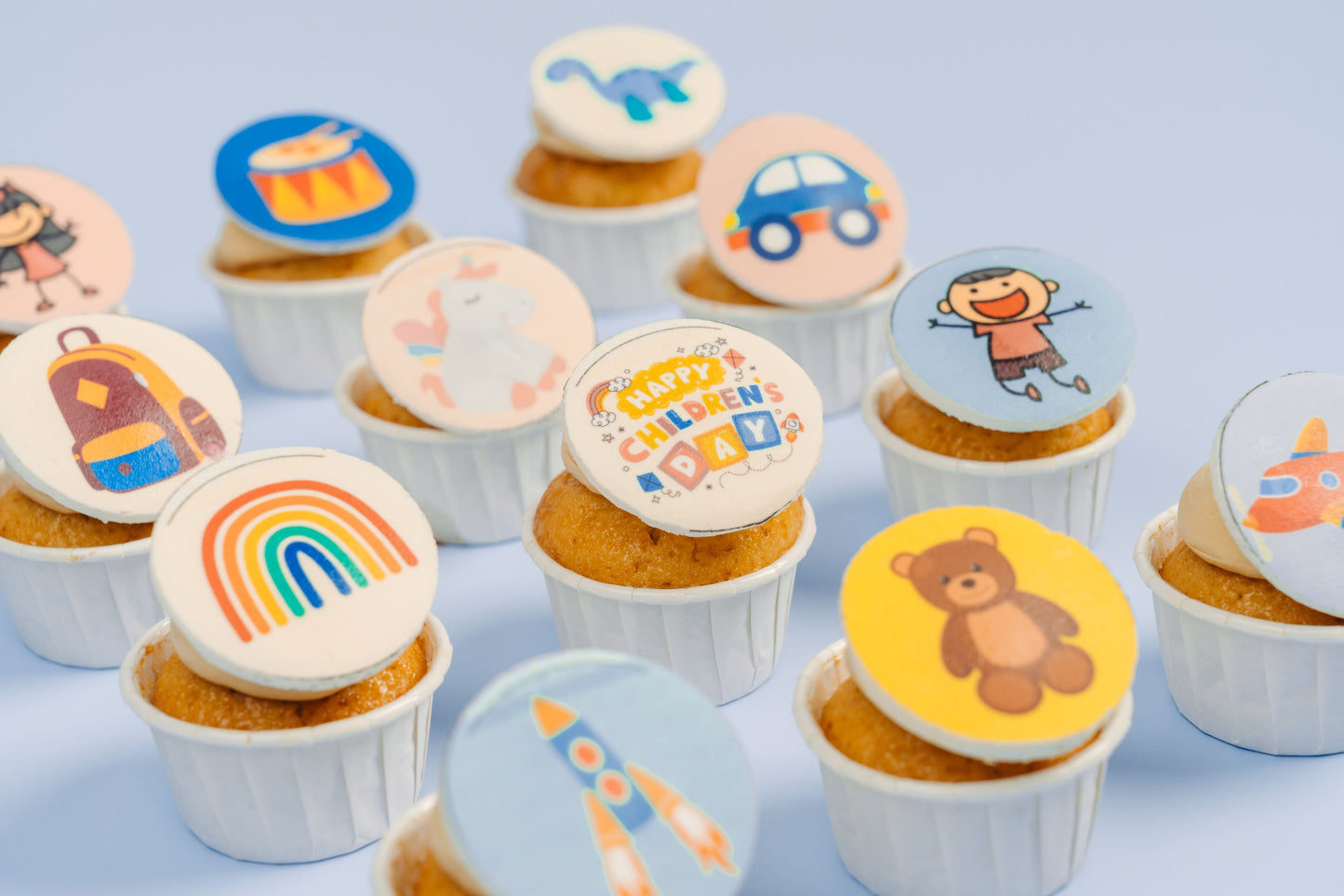 Theme Mini Cupcakes (Box of 12)