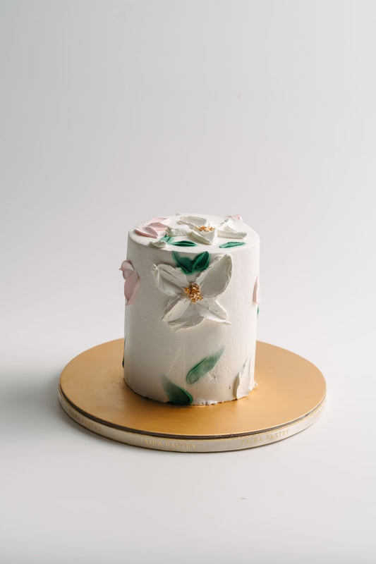 Gentle Blooms Tall Cake