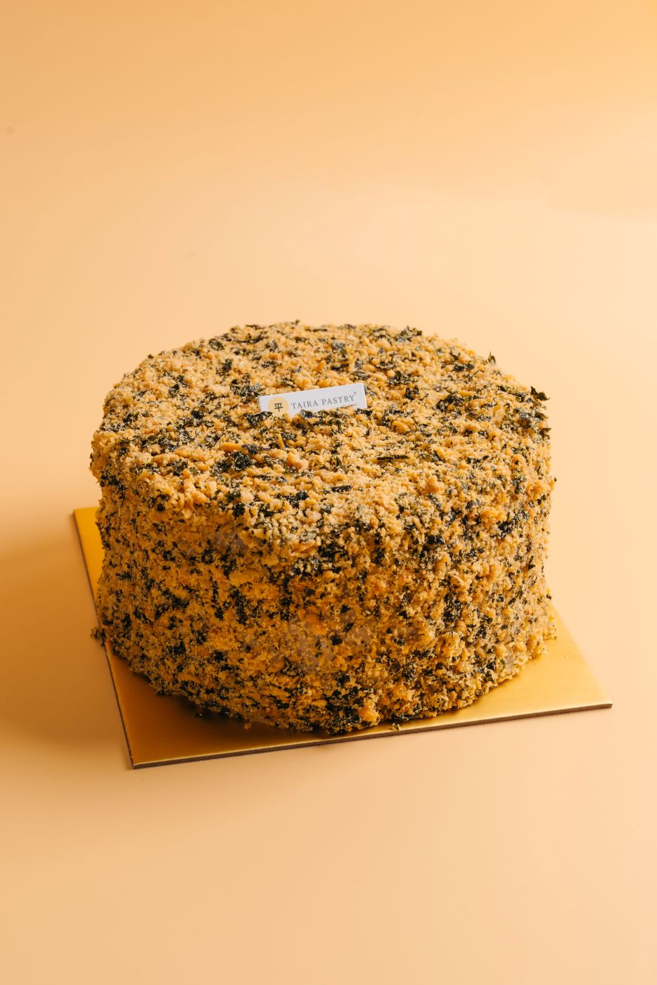 Chicken Floss Taro Cake