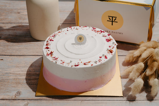 Lychee Rose Fresh Cream Cake