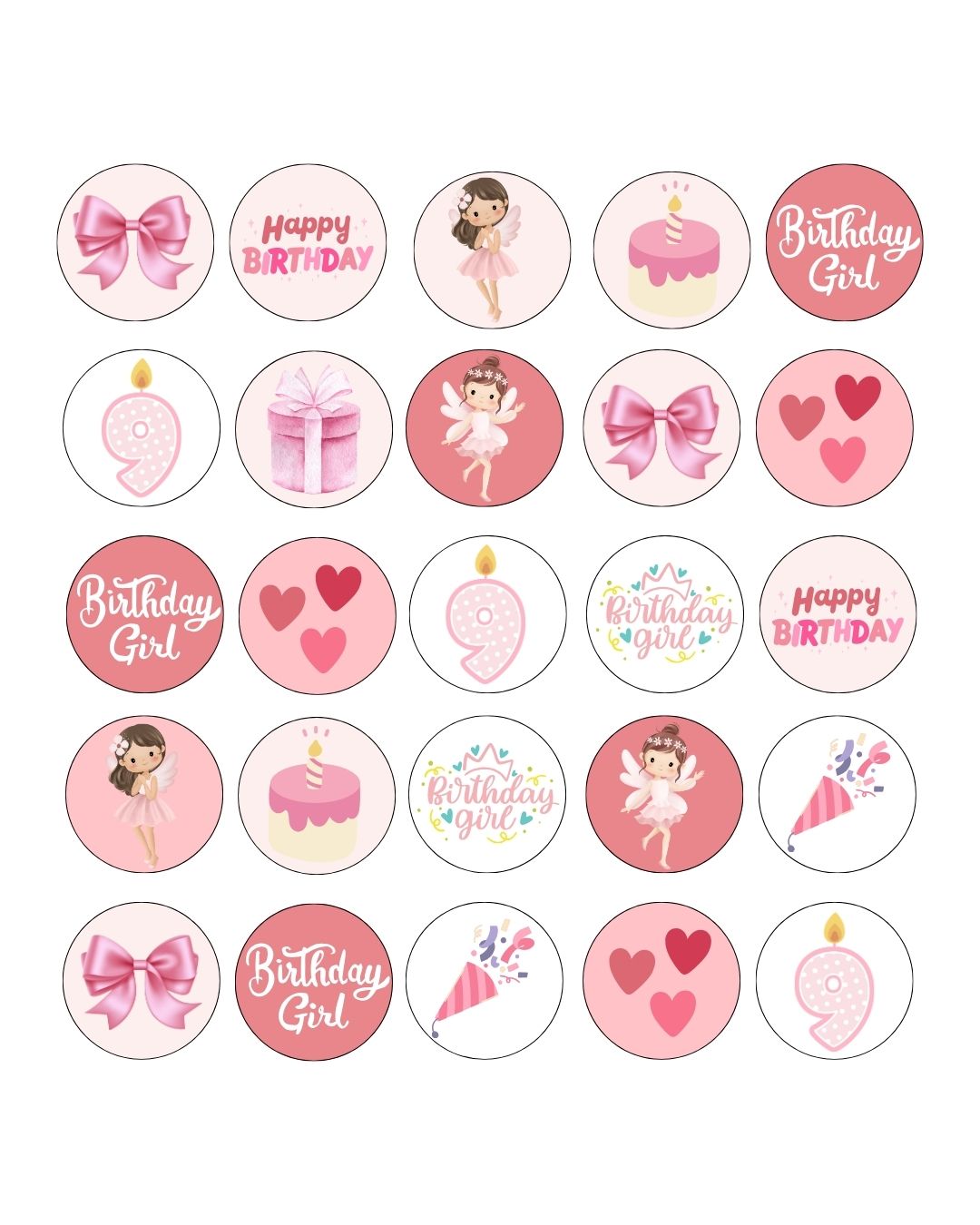 Customised Theme Mini Chocolate Tarts (25pcs)
