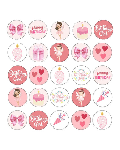 Customised Theme Mini Chocolate Tarts (25pcs)
