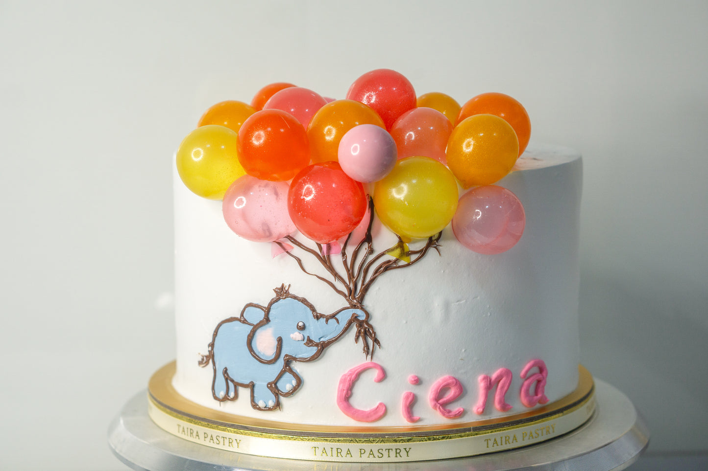 Elephant Balloon Cake