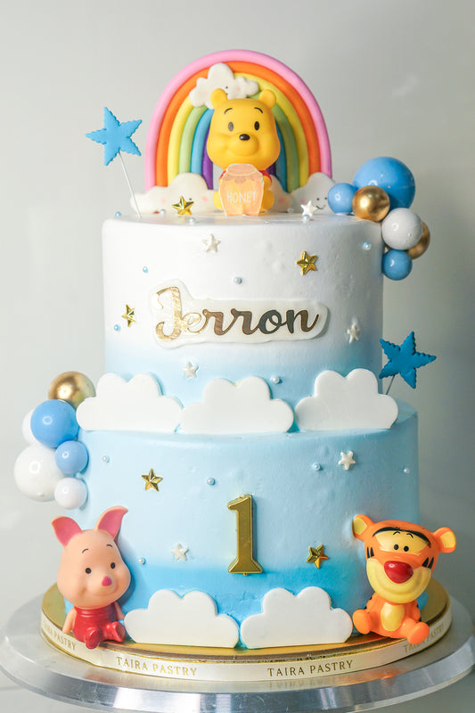 Pooh Bear & Friends Cake