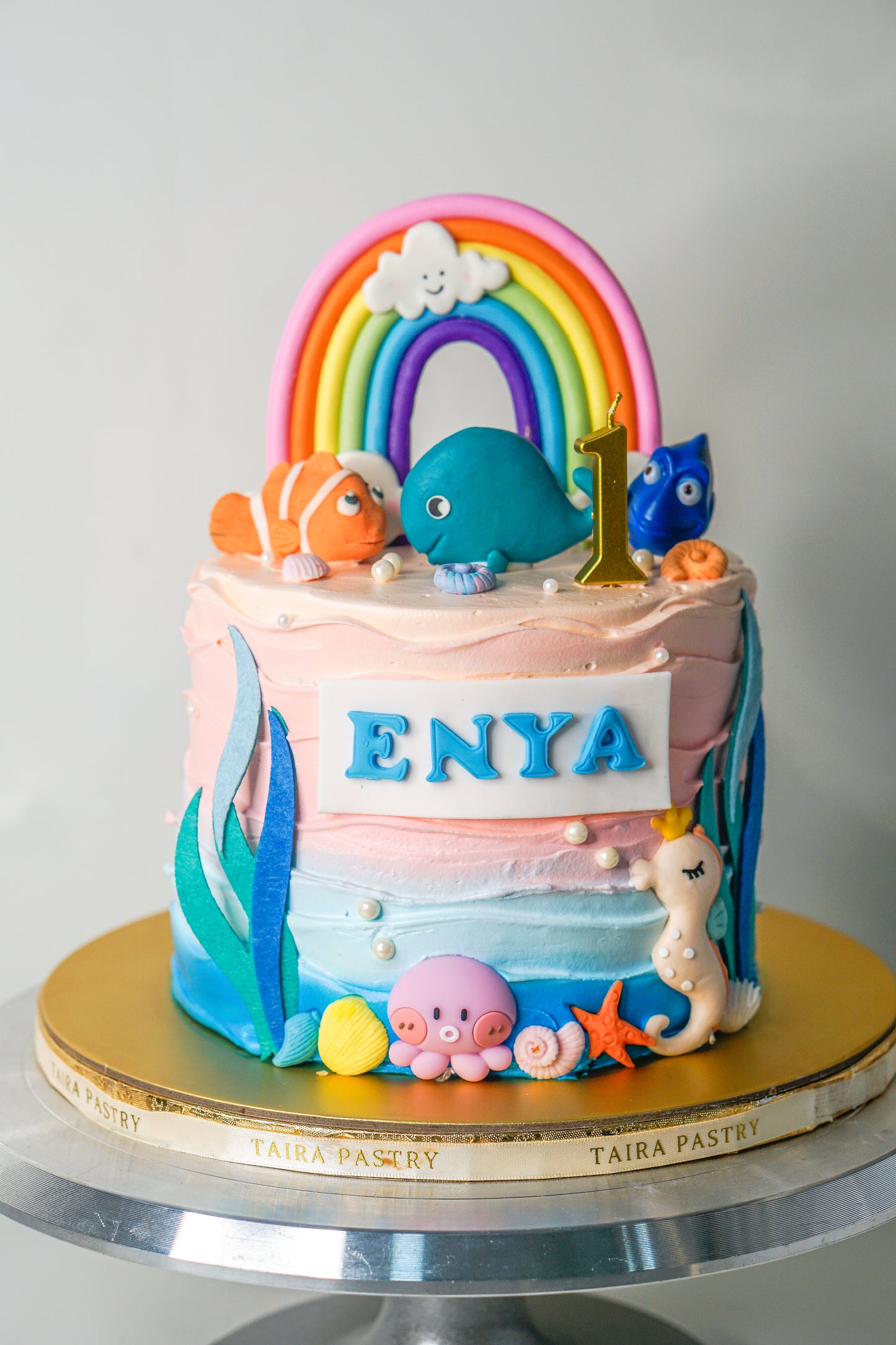 Ocean Marine Life Cake