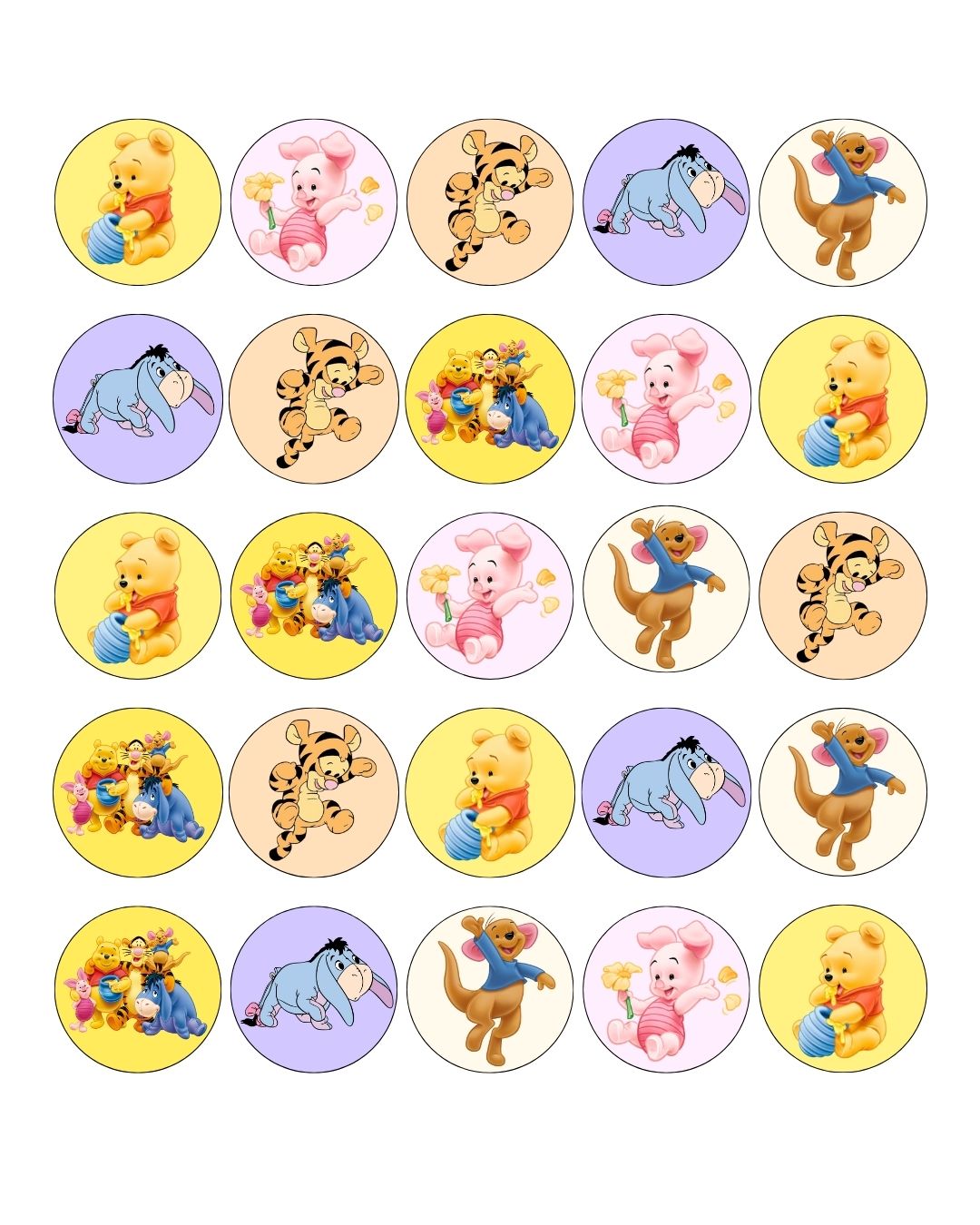 Customised Theme Mini Chocolate Tarts (25pcs)