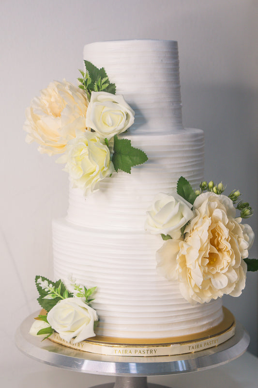 Spiral Floral Cake