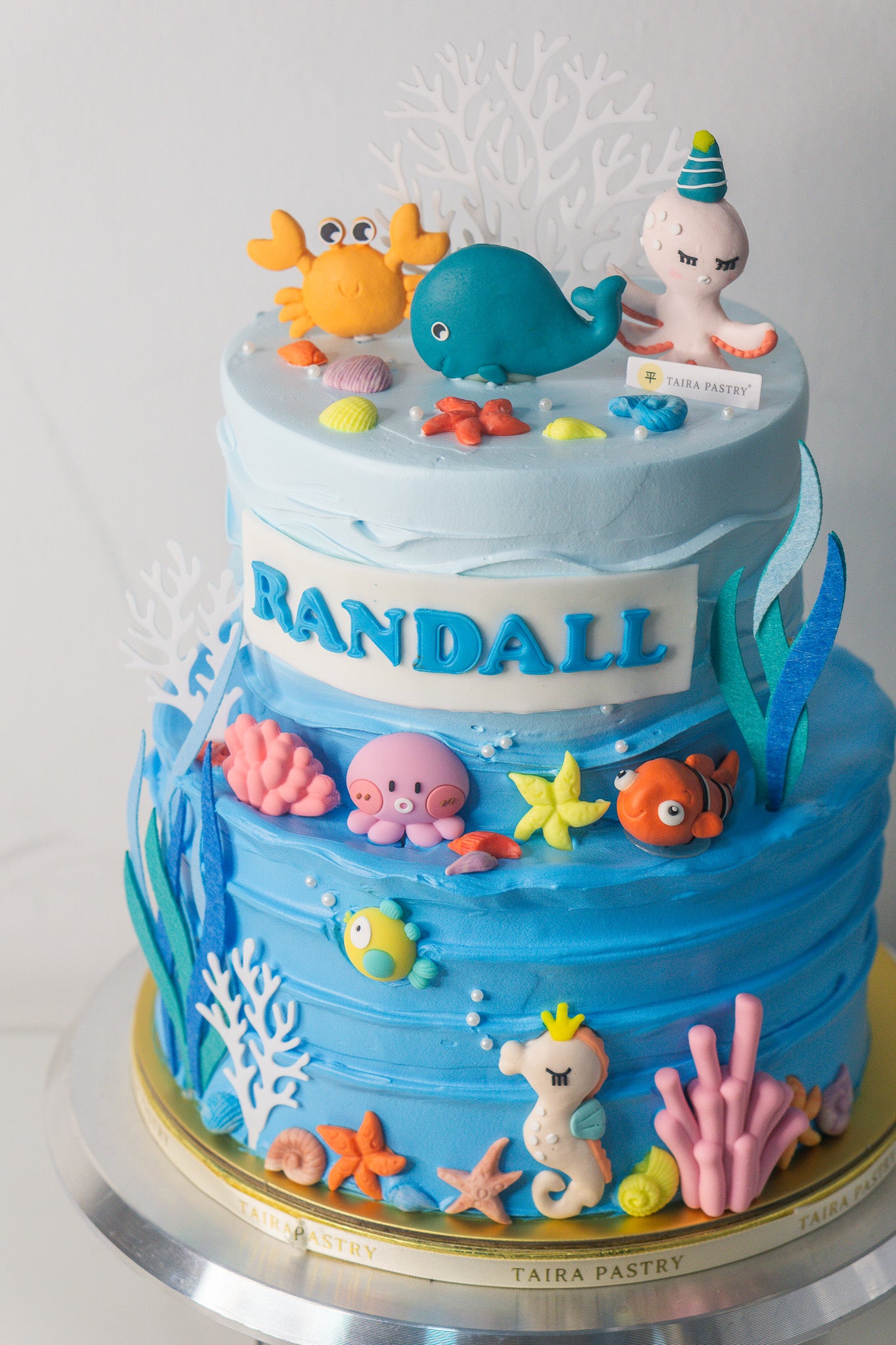 Ocean Marine Life Cake