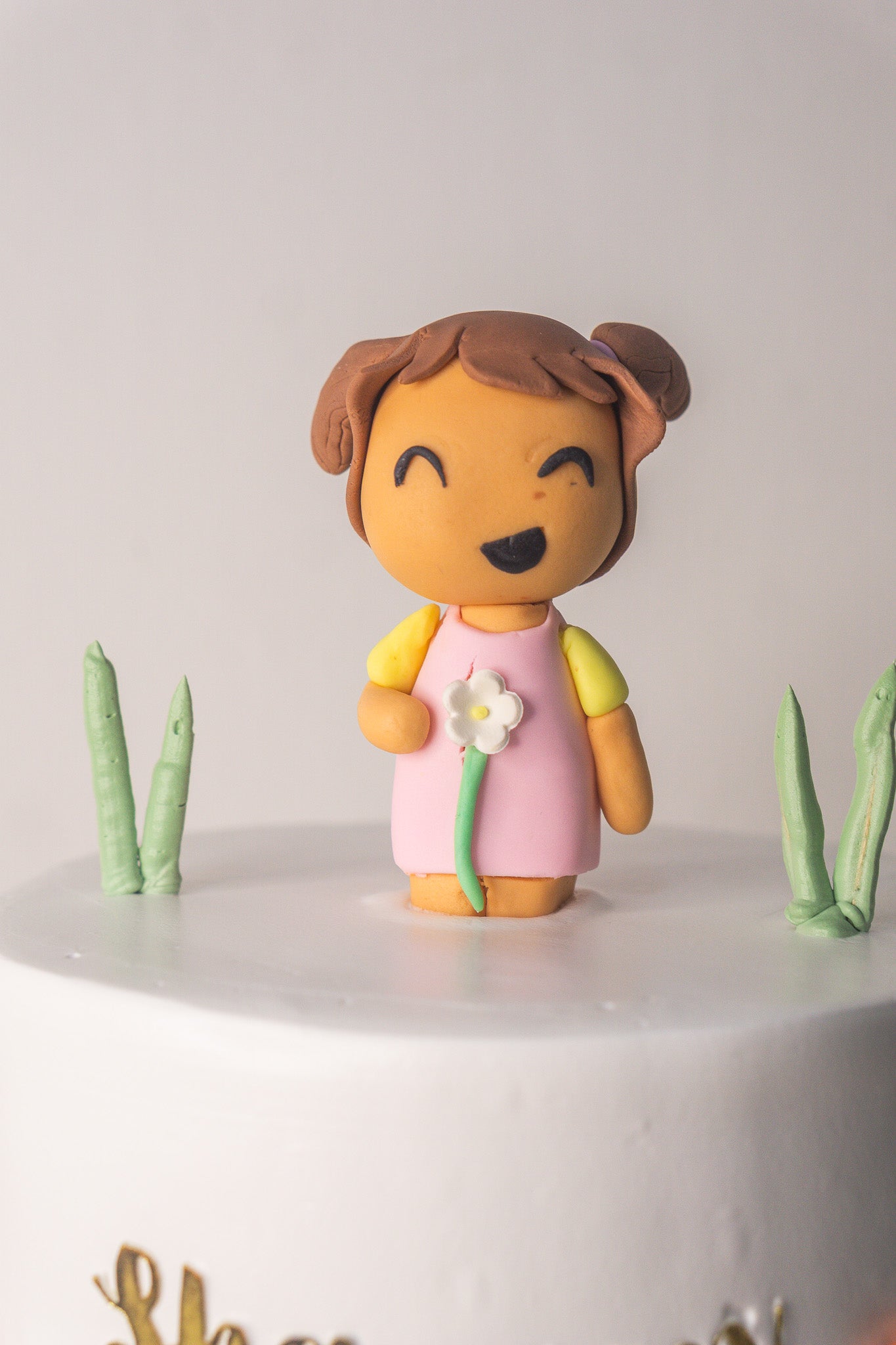 Little Girl & Puppy Cake