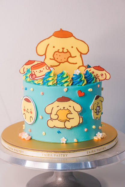 Pompompurin Cake