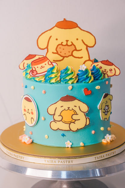 Pompompurin Cake