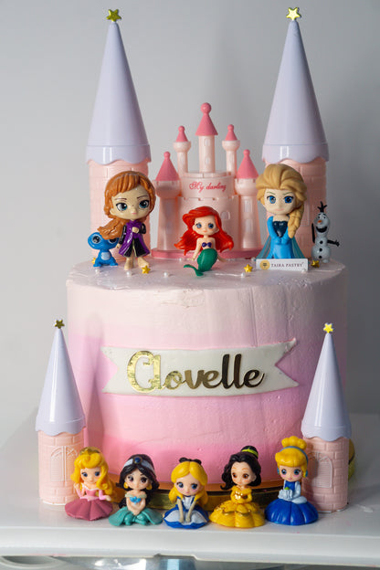 Princess Castle Cake