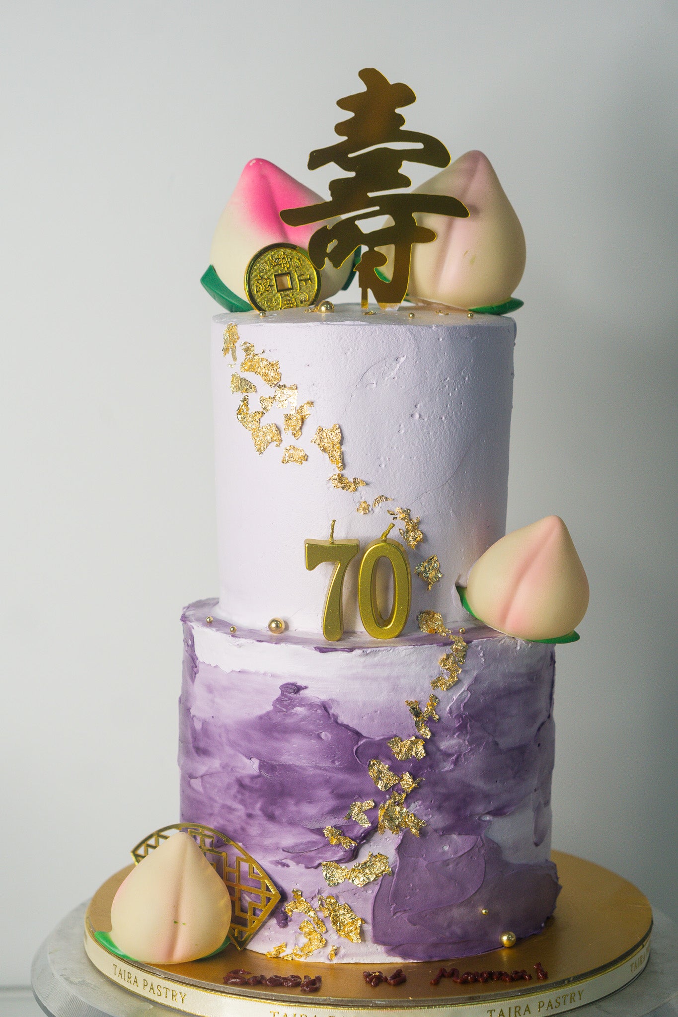 Marble Longevity Cake