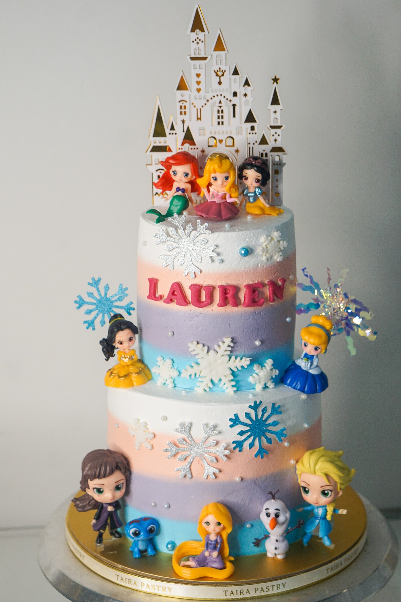 Frozen & Princess Cake